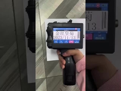 2.54 सेमी नया उन्नत पोर्टेबल हैंडहेल्ड तारीख इंकजेट प्रिंटर