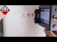 2.54 सेमी पोर्टेबल हैंडहेल्ड इंकजेट प्रिंटर विभिन्न रंग इंक कारतूस मुद्रण के साथ मिलान